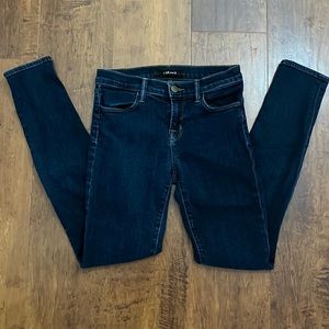 J Brand super skinny jeans, size 26
